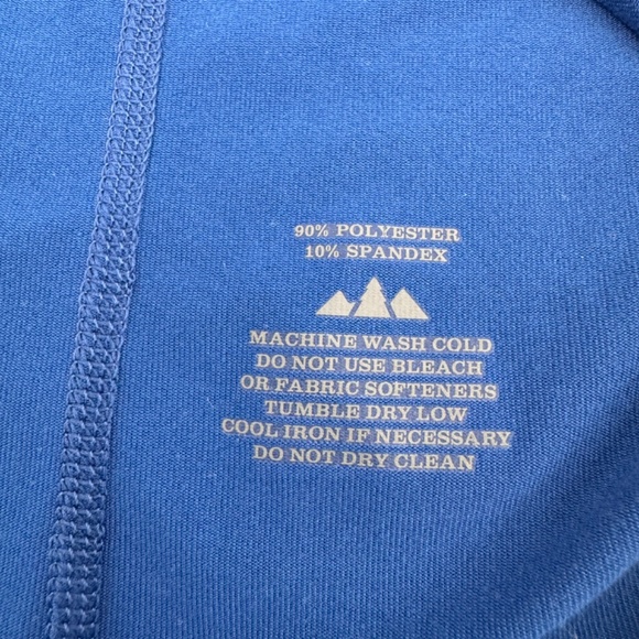 Rei 1/4 Zip Women Small Blue Long Sleeve Pullover Lightweight Outdoor Stretch - Picture 7 of 9